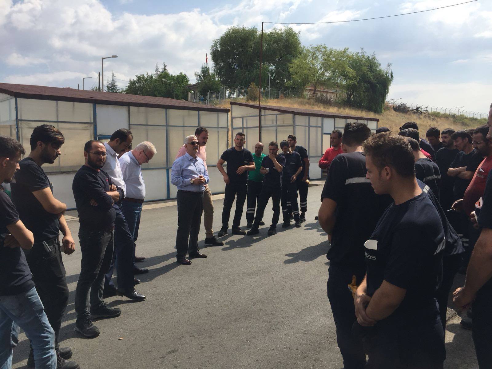 Genel Başkanımız Ali Ufuk Yaşar ve Genel Yönetim Sekreterimiz Ünal Akbulut Kırşehir’de