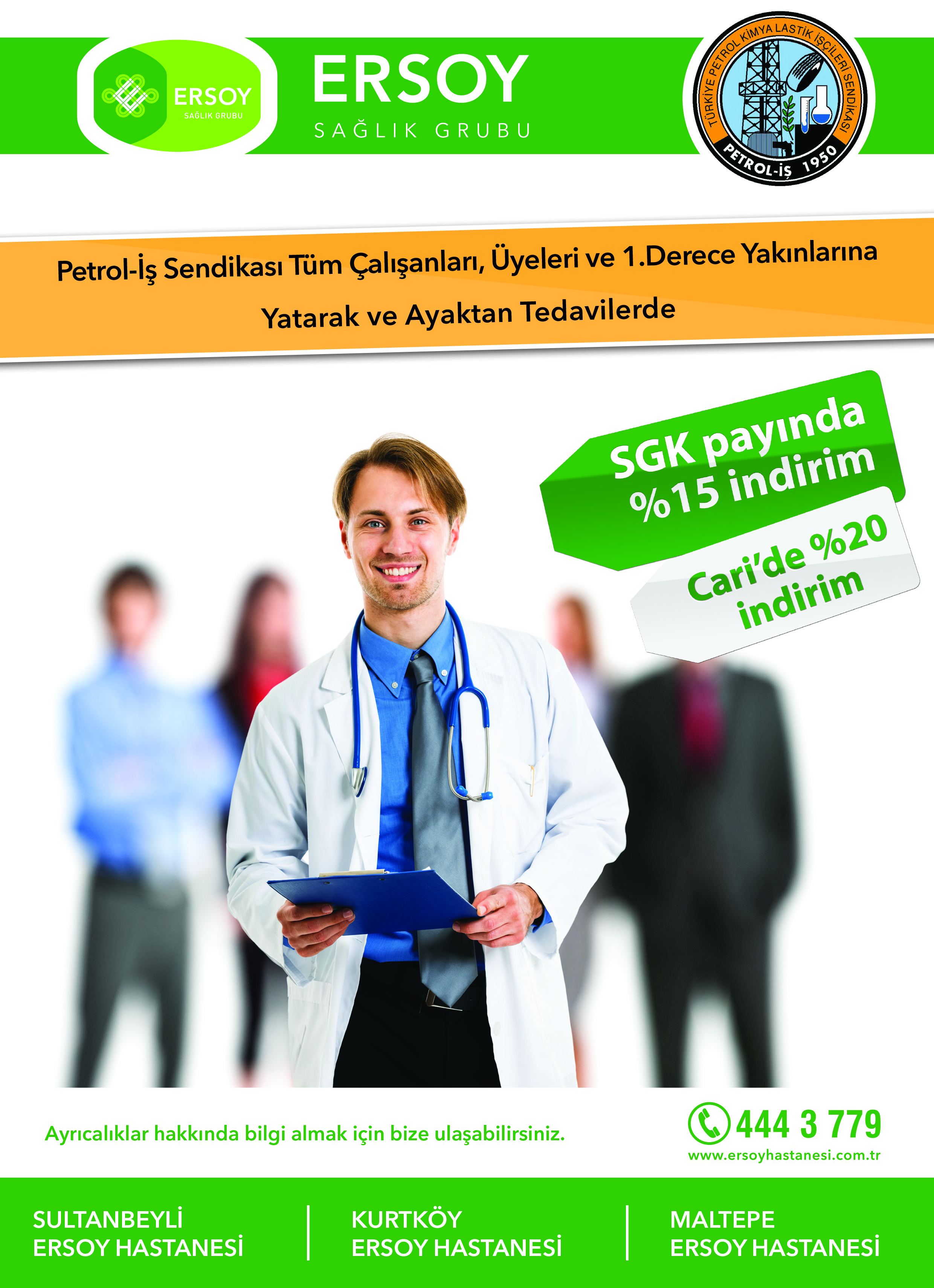 Ersay Hastaneleri İle Kurumsal Anlaşma