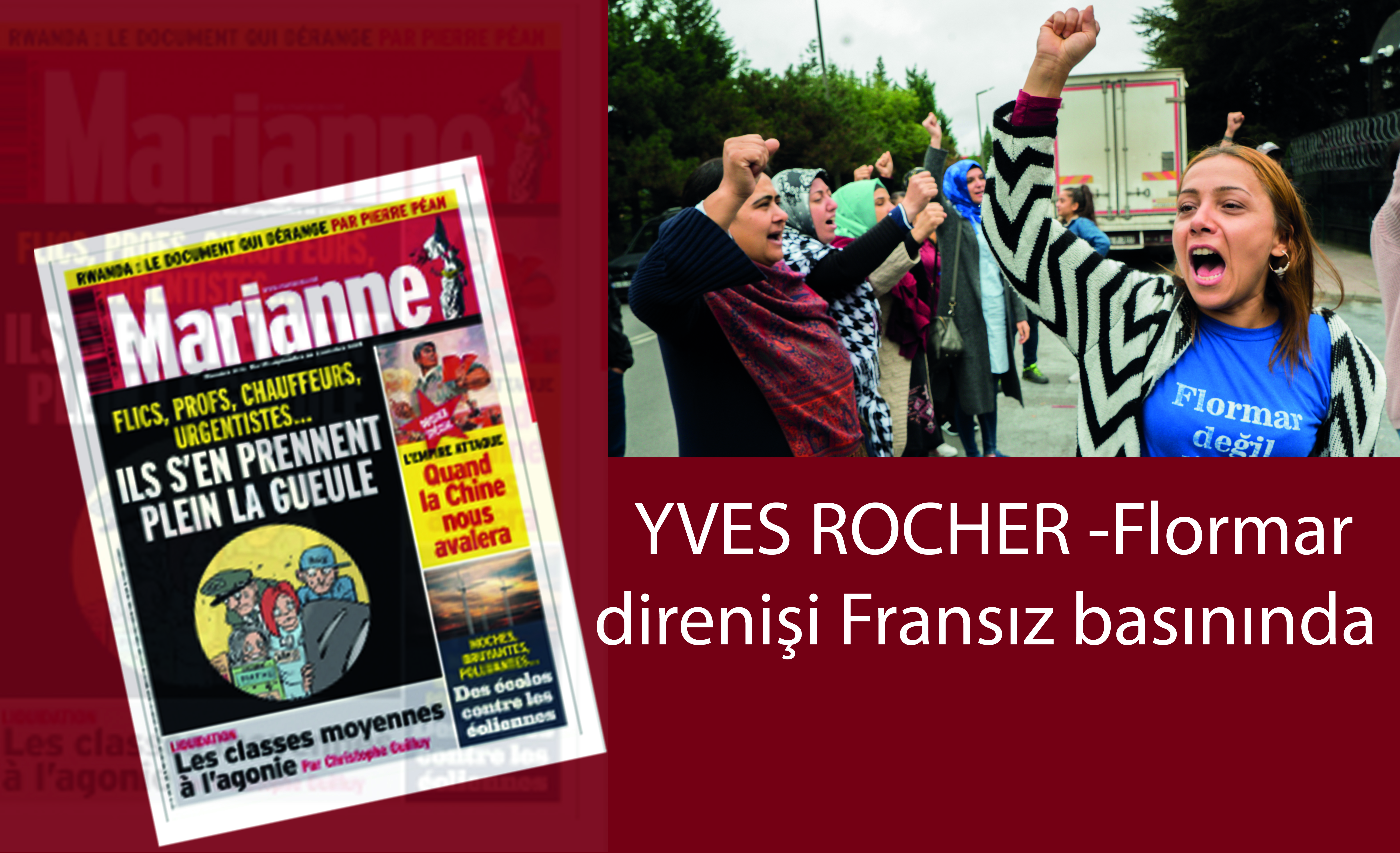 Flormar Direnişi Fransa Basınında