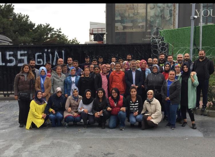 Flormar Direnişine Destek Ziyareti