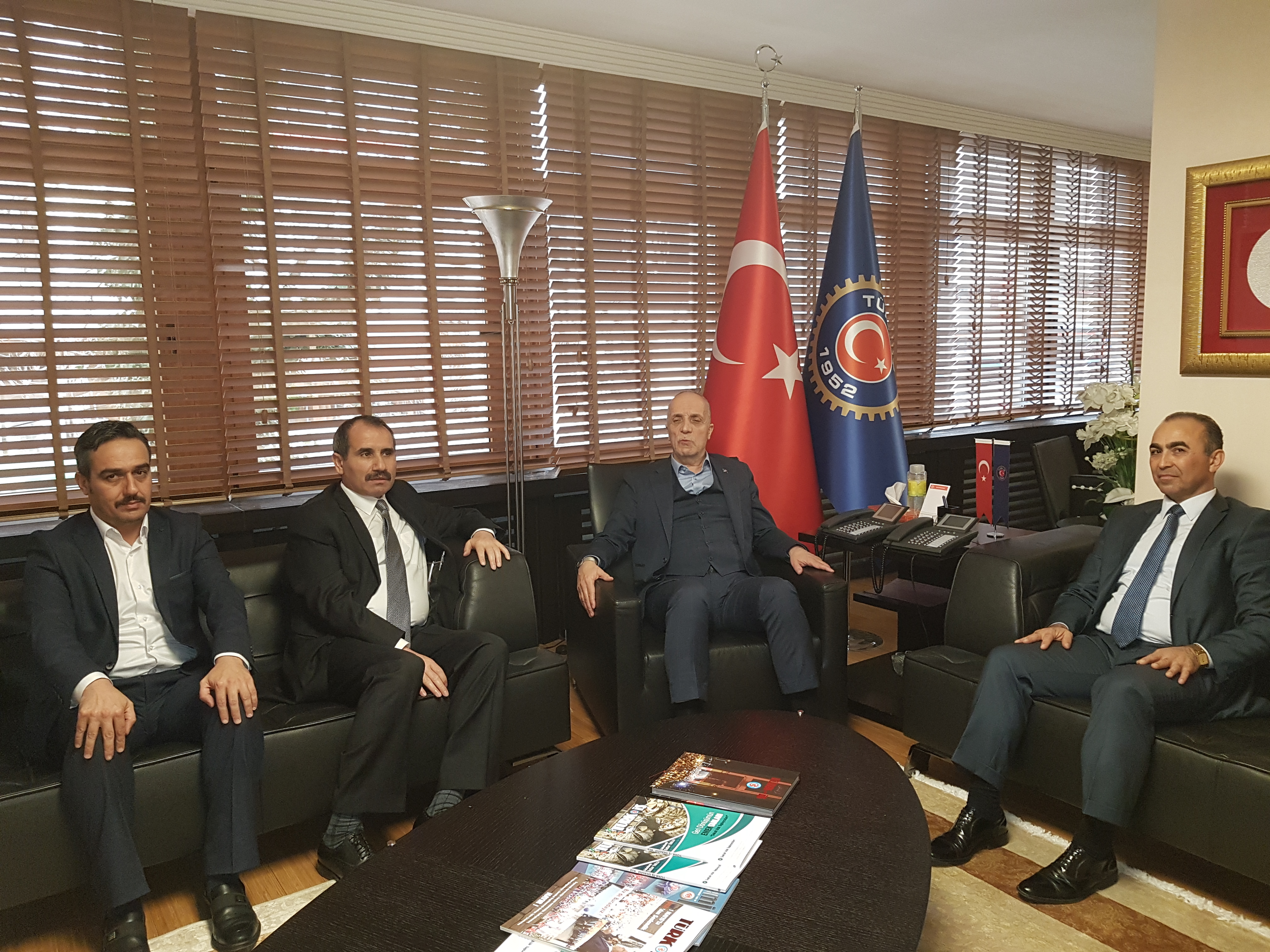 Türk-İş Başkanı Atalay’a Ziyaret