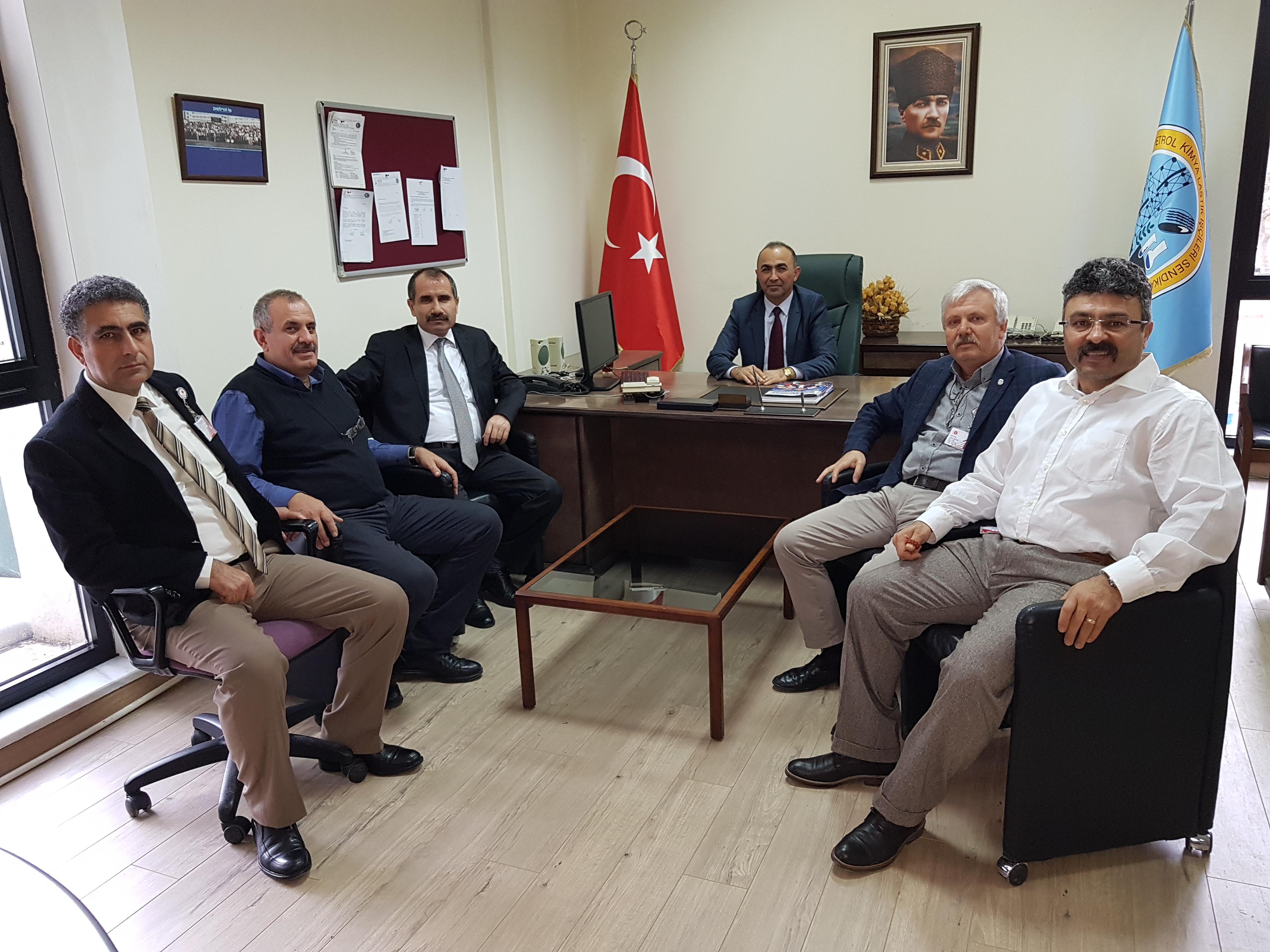Botaş Genel Müdürlüğü İşyeri Temsilciliğine Ziyaret