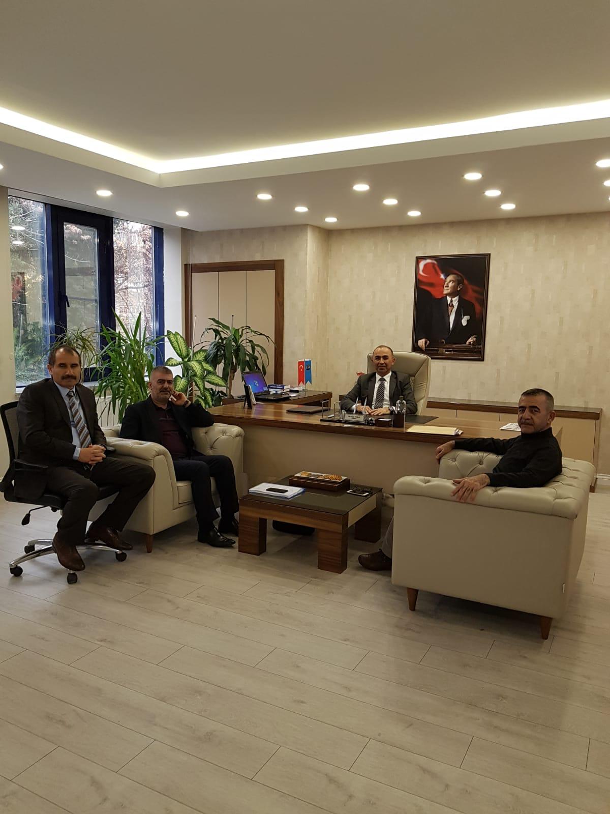 Genel Örg. Ve Eğt. Sekreterimiz Ankara Şubemizi Ziyaret Etti