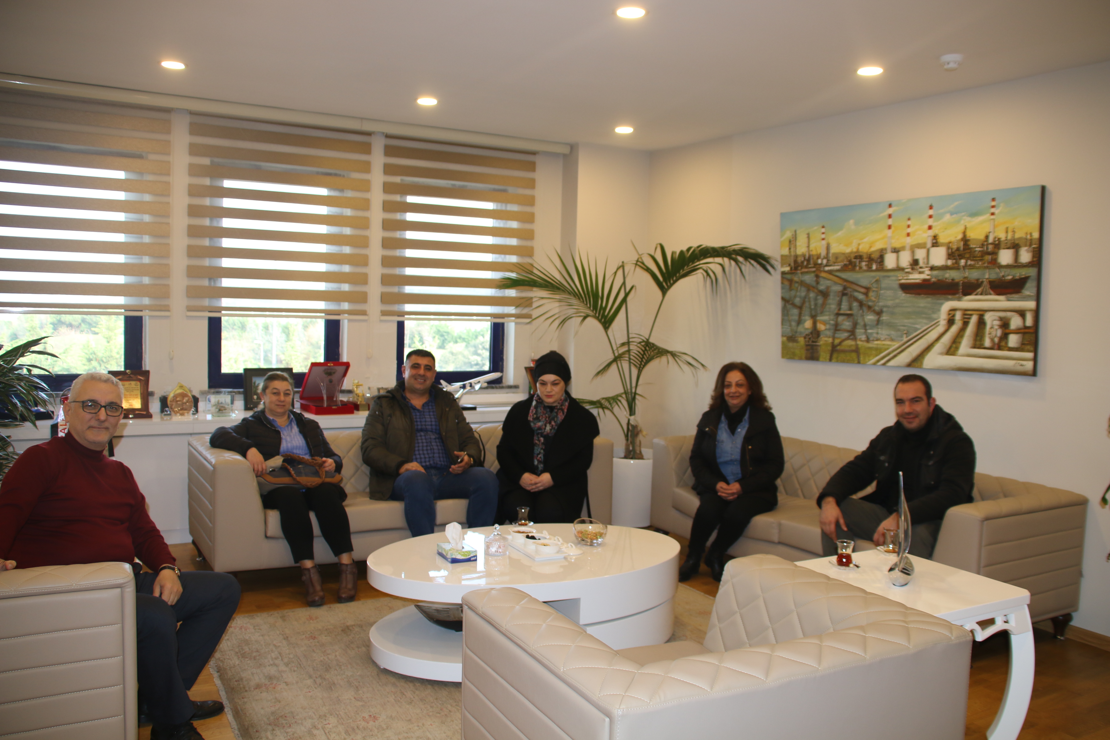 Genel Başkanımıza Teşekkür Ziyareti