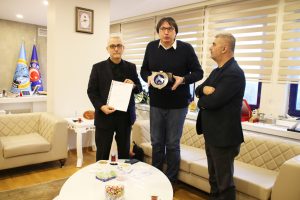 Genel Başkanımıza IndustriALL Küresel Sendika Genel Sekreteri Kemal Özkan’dan Ziyaret