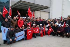 RECTICEL’E ULUSLARARASI DAYANIŞMA