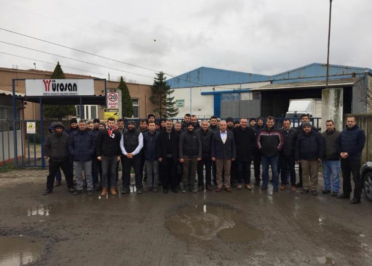 GENEL MERKEZ YÖNETİCİLERİMİZ ÜROSAN'DA