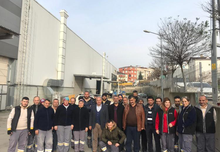 Ahmet Kabaca ve Mustafa Mesut Tekik Recticel'de