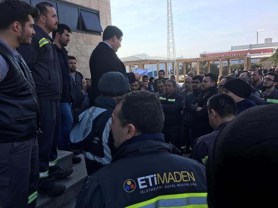 Eti Maden İşyerinde TİS Taslak Bilgilendirme Toplantısı