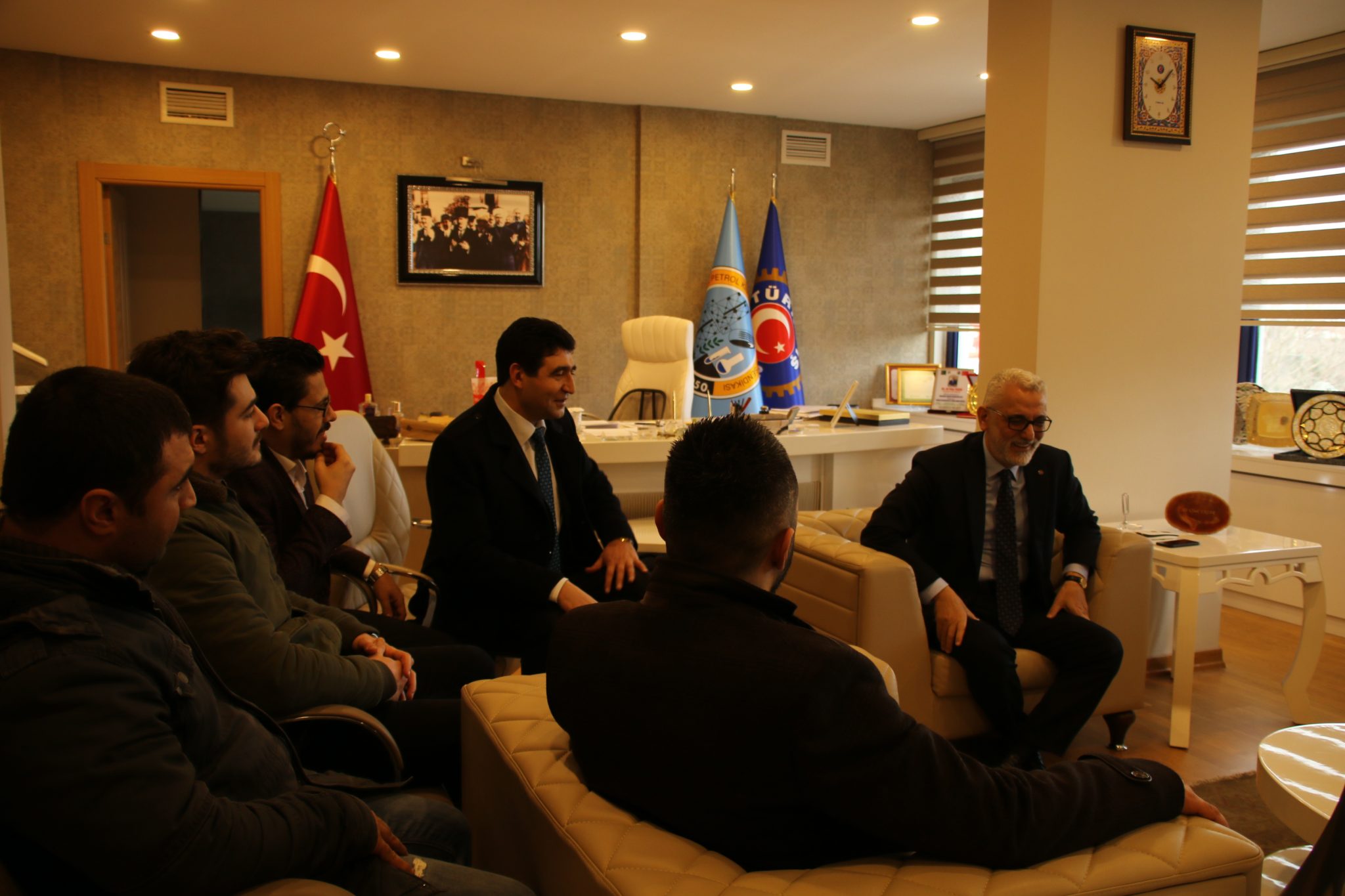 Bandırma ŞubemizeYeni Seçilen Yöneticilerimizden Genel Başkanımıza Ziyaret