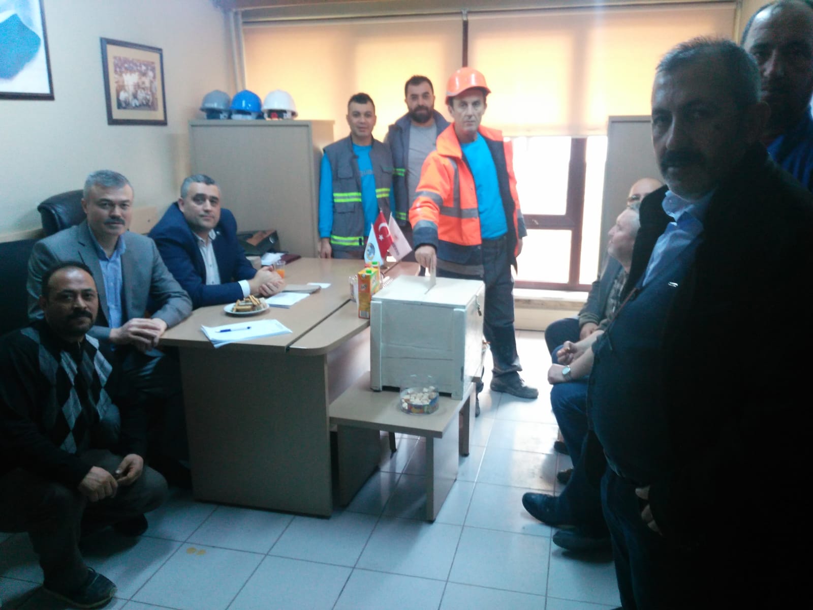 GÜBRETAŞ'TA TEMSİLCİLİK SEÇİMİ YAPILDI