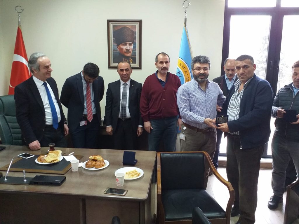 Ankara Şubemizde Plaket Töreni