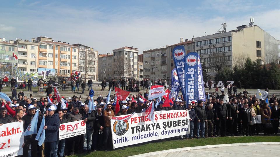 Lüleburgaz'da Kitlesel Miting
