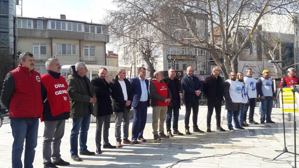 Lüleburgaz'da Kitlesel Miting