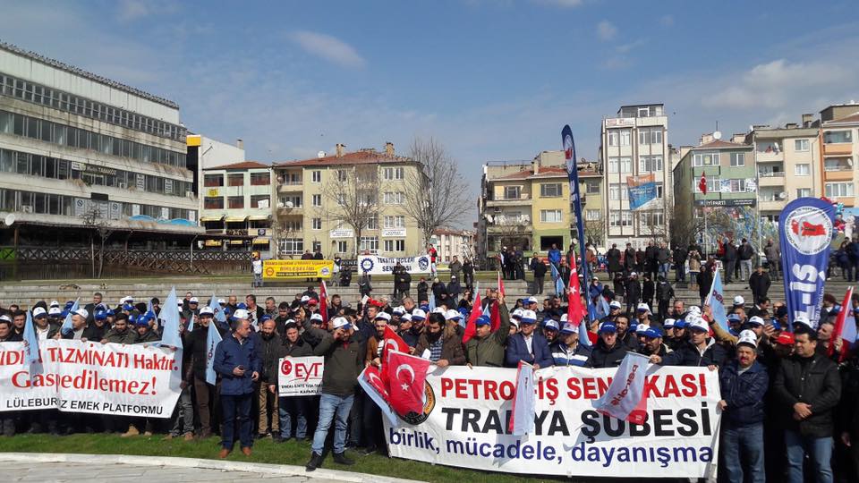 Lüleburgaz'da Kitlesel Miting