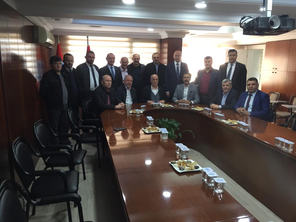 Kocaeli Şube Yöneticilerimiz Türk-İş Başkanlarıyla Biraraya Geldi