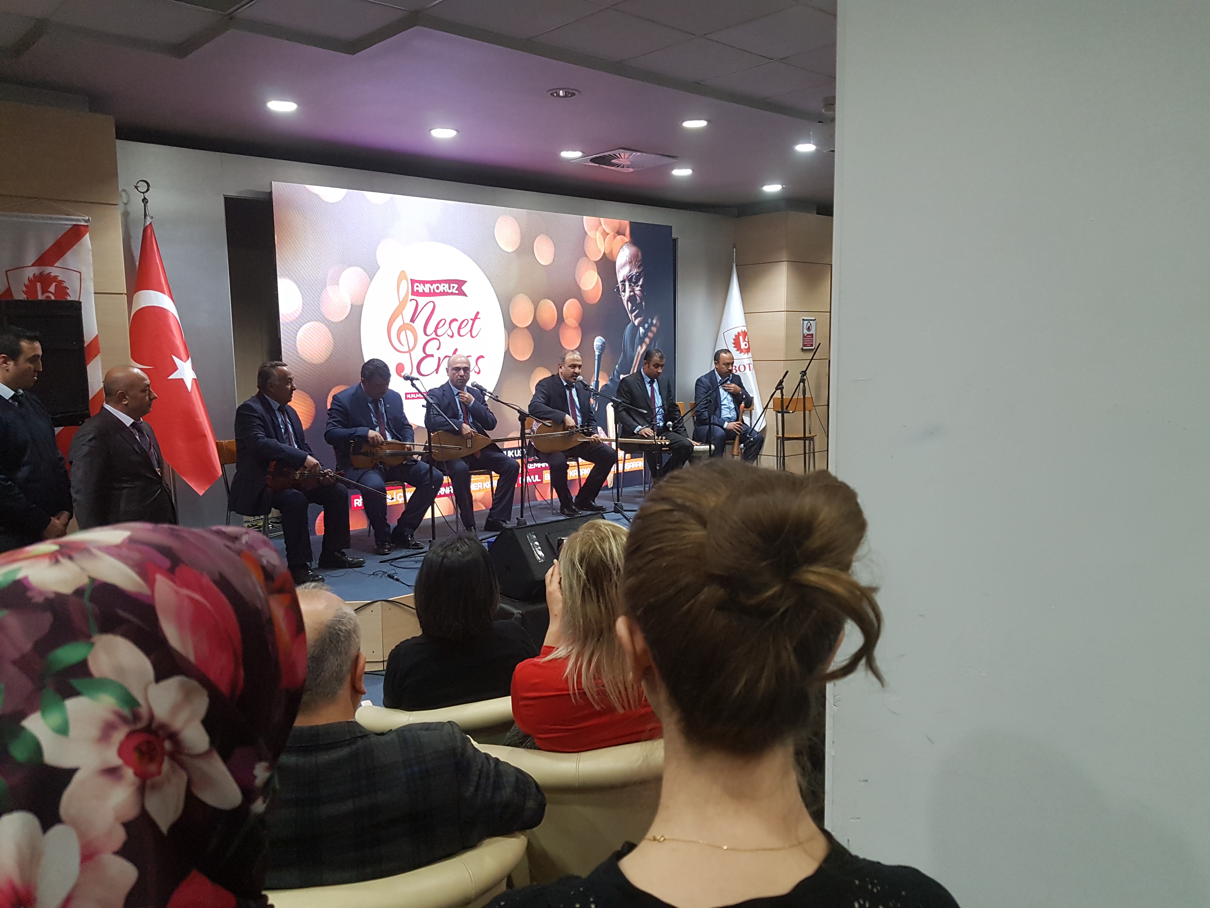 Botaş Genel Müdürlüğü İşyerinde “Neşet Ertaş’ı Anma” Etkinliği