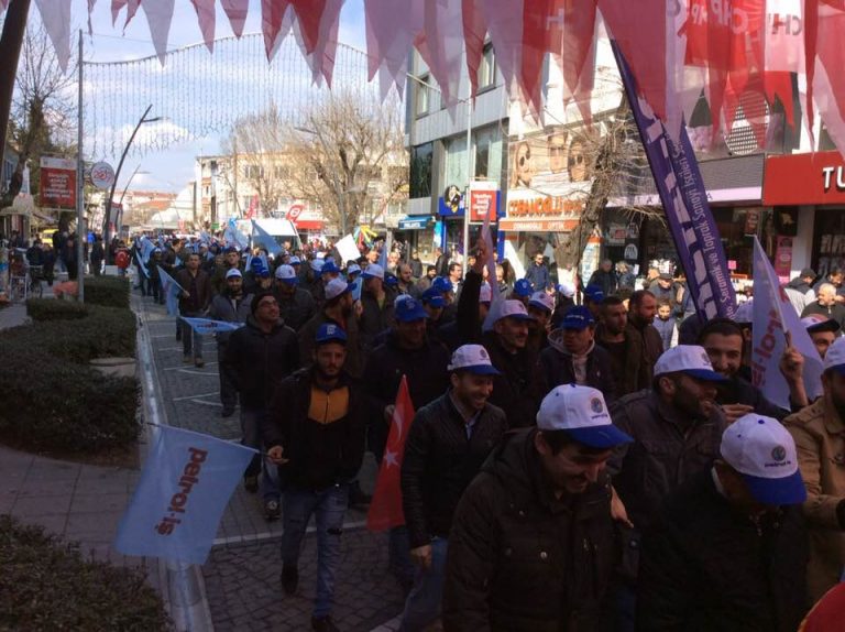 Lüleburgaz'da Kitlesel Miting