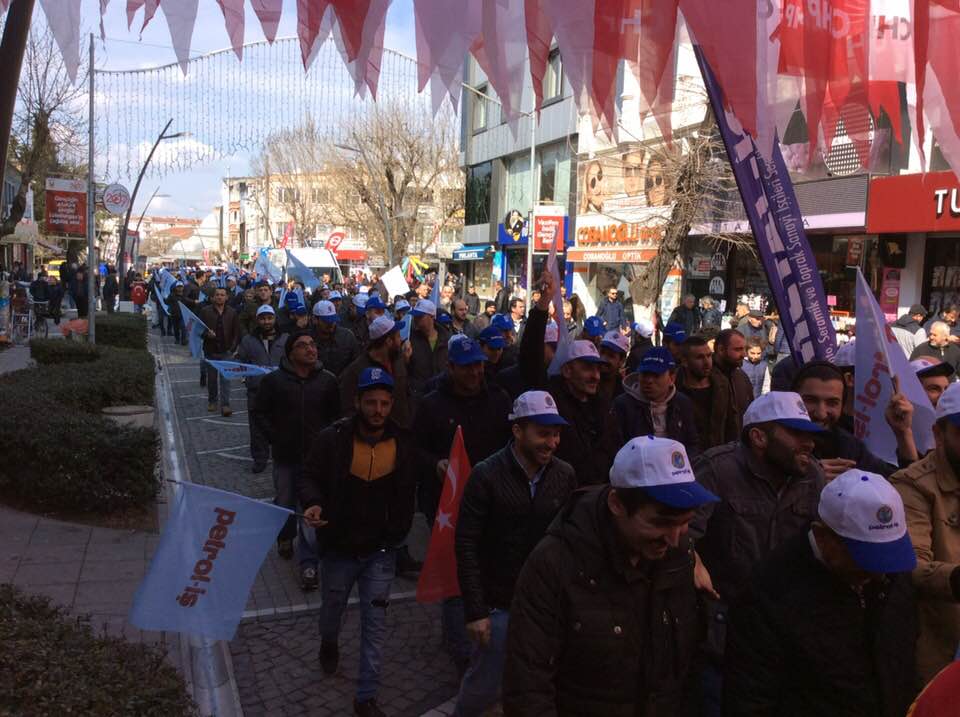 Lüleburgaz'da Kitlesel Miting