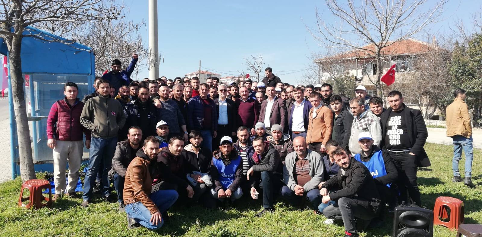 Genel Başkanımız Ali Ufuk Yaşar Kale Kayışları'nda