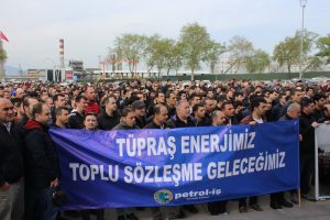 TÜPRAŞ İŞÇİSİ 1 GÜN İŞ BIRAKTI