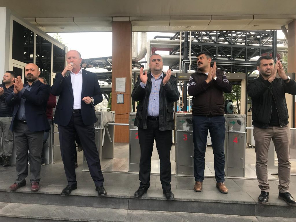 TÜPRAŞ'TA 1 GÜNLÜK İŞ BIRAKMA