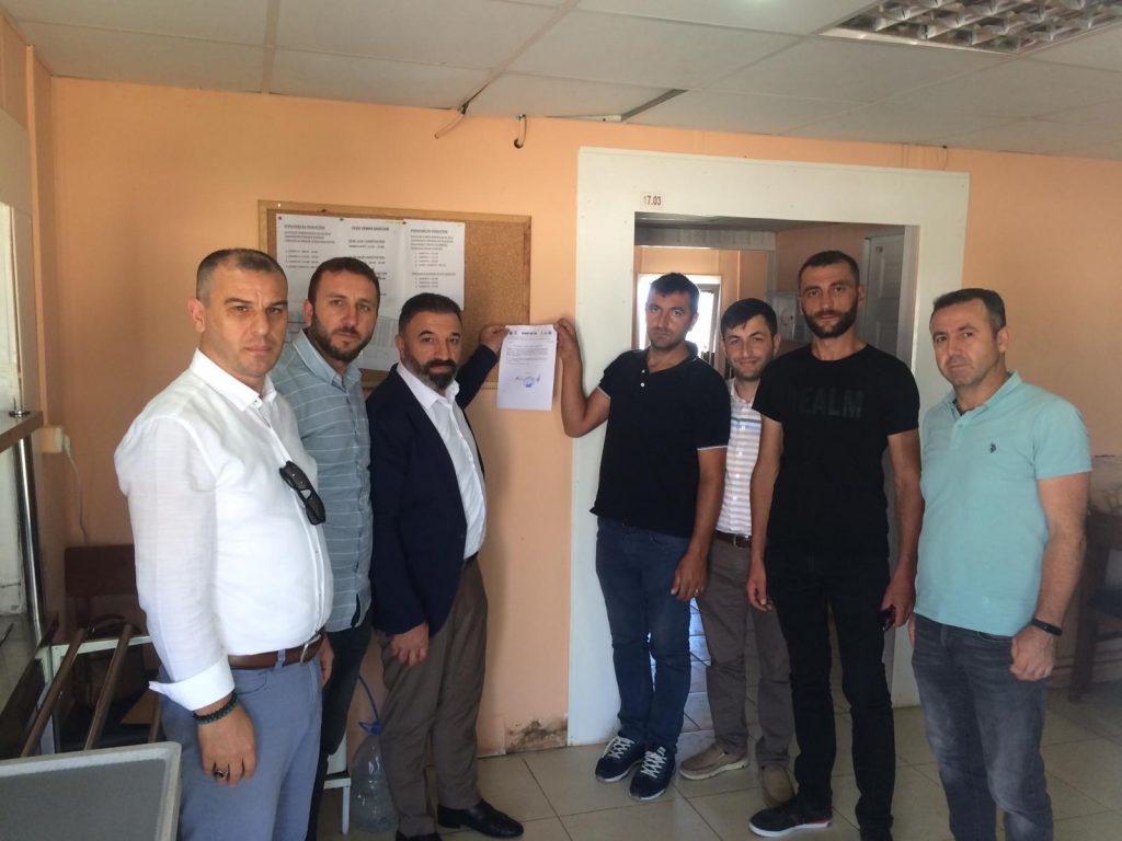 Solar Patlayıcı Maddeler A.Ş.'de grev ve grev uygulama kararı asıldı