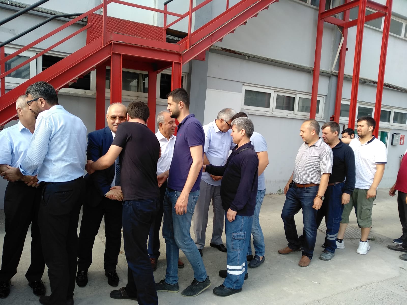 SASA’da Bayramlaşma Merasimi