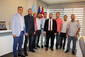 Bursa Şubemizden Genel Mali Sekreterimize Hayırlı Olsun Ziyareti