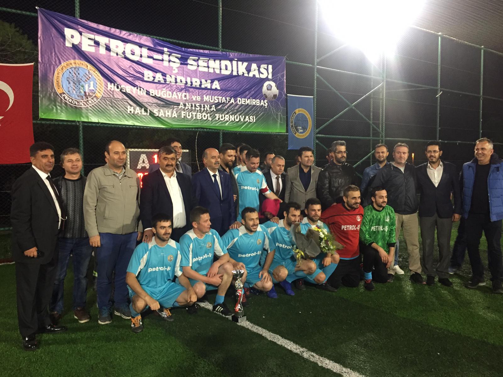 "Hüseyin Buğdaycı ve Mustafa Demirbaş" Anısına Futbol Turnuvası Sona Erdi