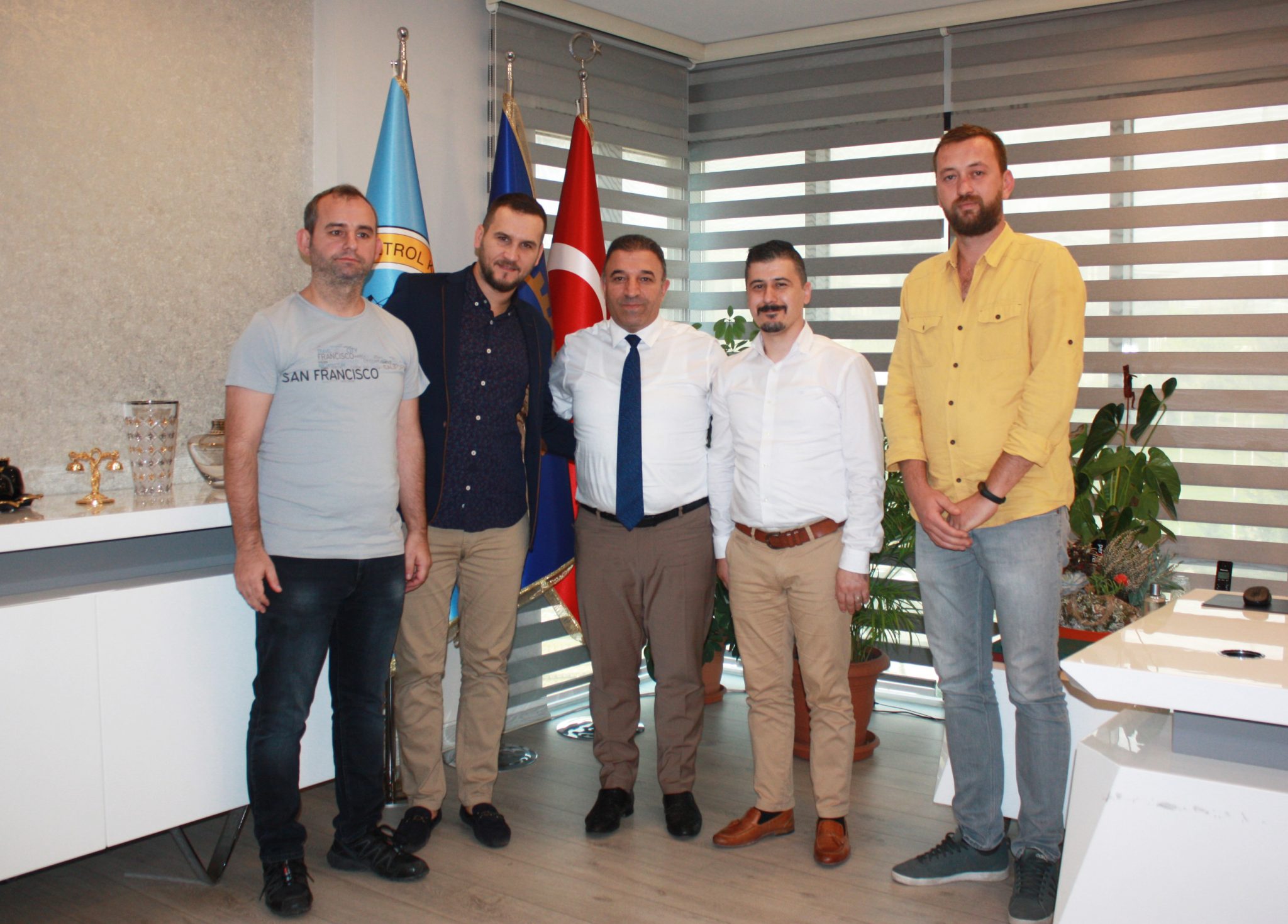 Genel Mali Sekreterimize Tebrik Ziyareti