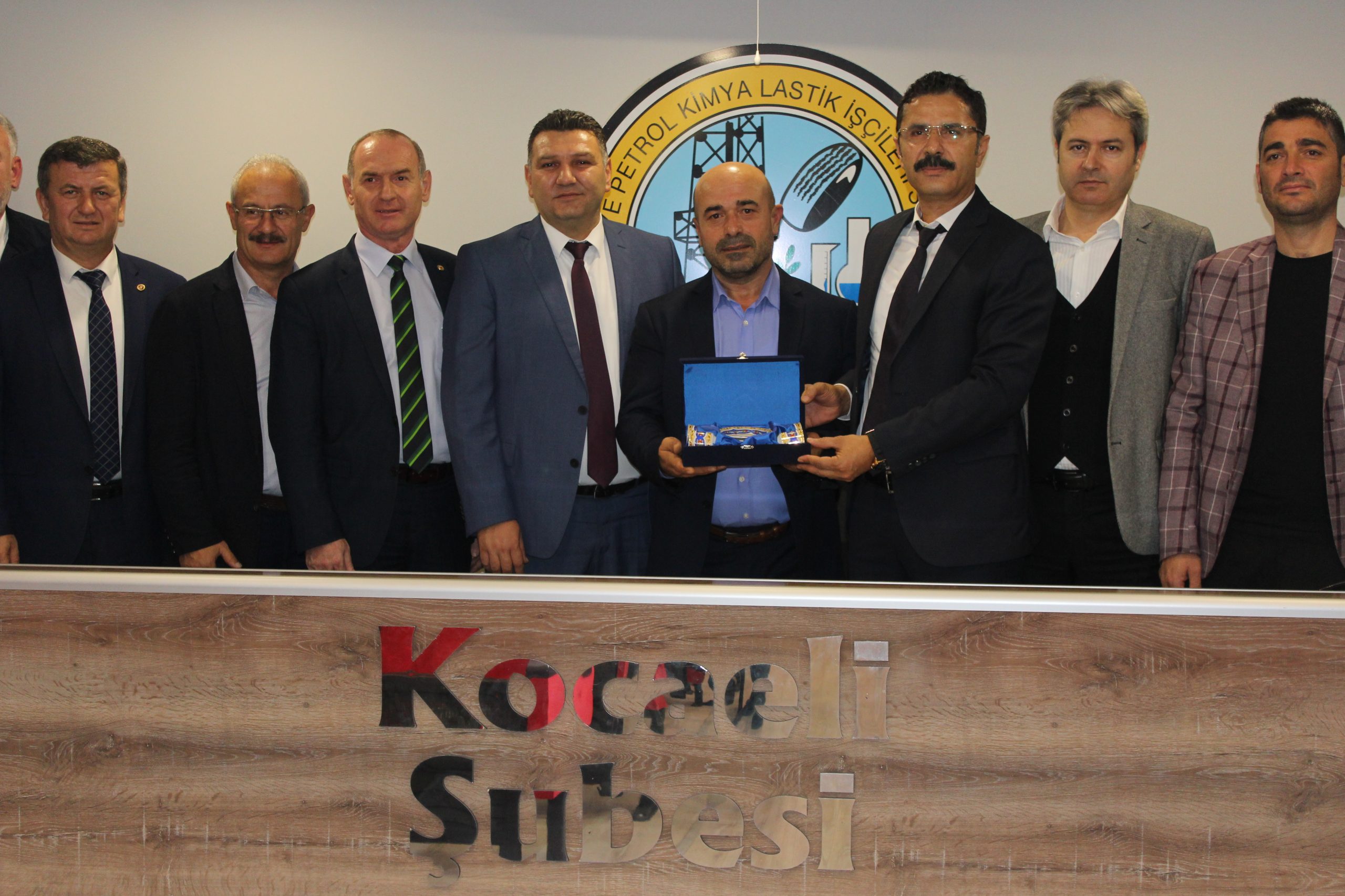 Türk-İş Heyetinden Şubemize Ziyaret