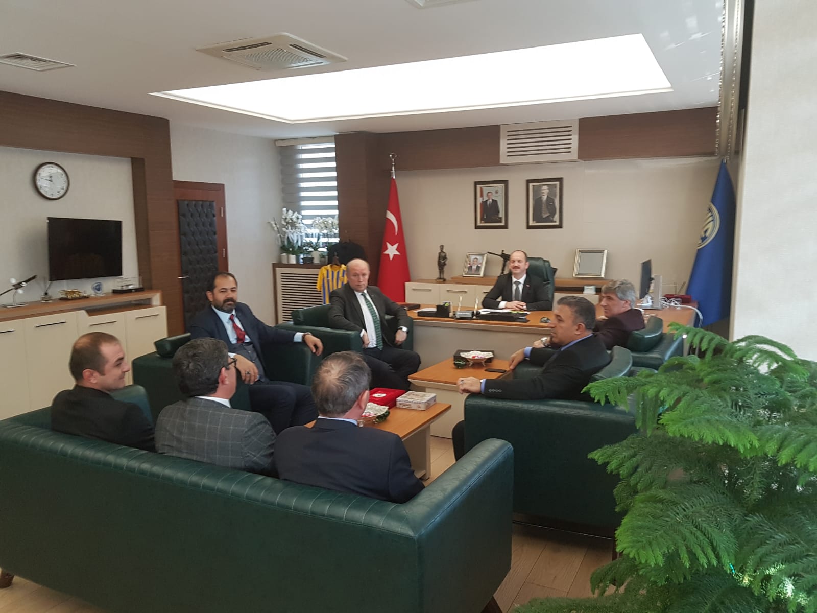 Genel Merkez Yöneticilerimiz MKE Genel Müdürlüğü’nde