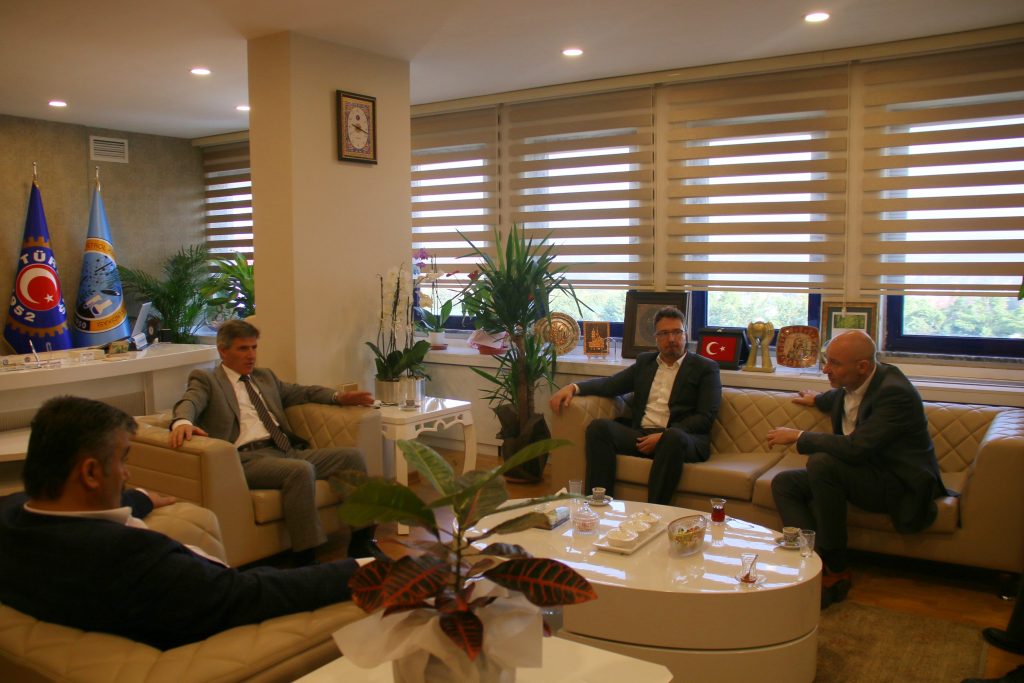 Vibracoustic İşvereninden Genel Başkanımıza Ziyaret