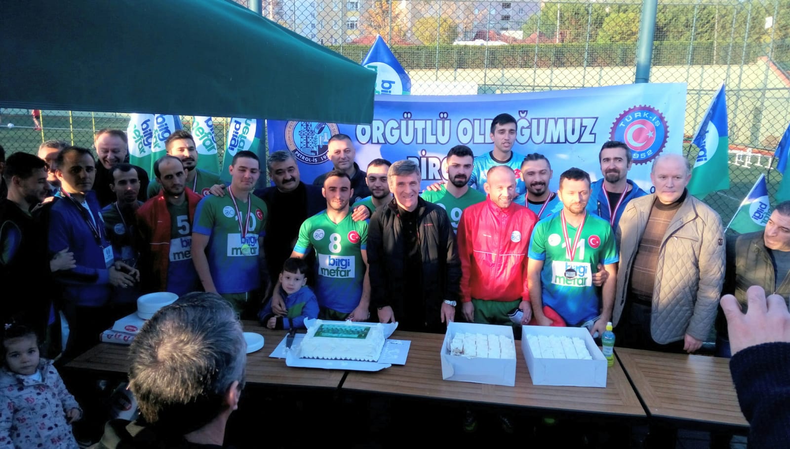 Merkez Yöneticilerimiz Kupa Töreninde