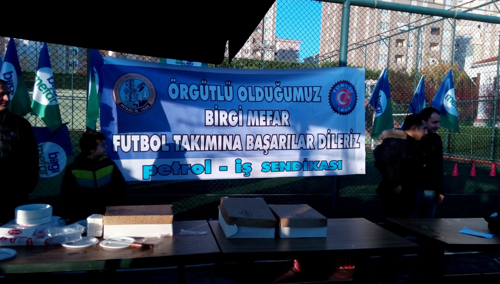 Merkez Yöneticilerimiz Kupa Töreninde