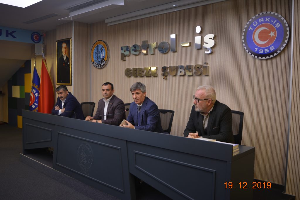 Genel Başkanımız Gebze Şube Temsilciler Kuruluna Katıldı