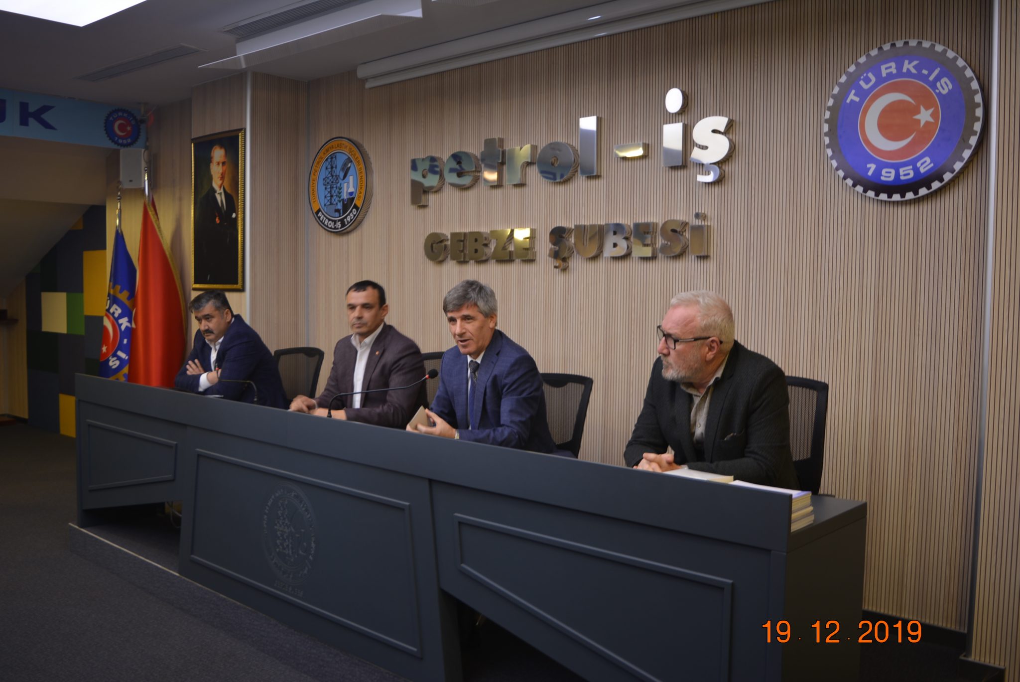 Genel Başkanımız Gebze Şube Temsilciler Kuruluna Katıldı