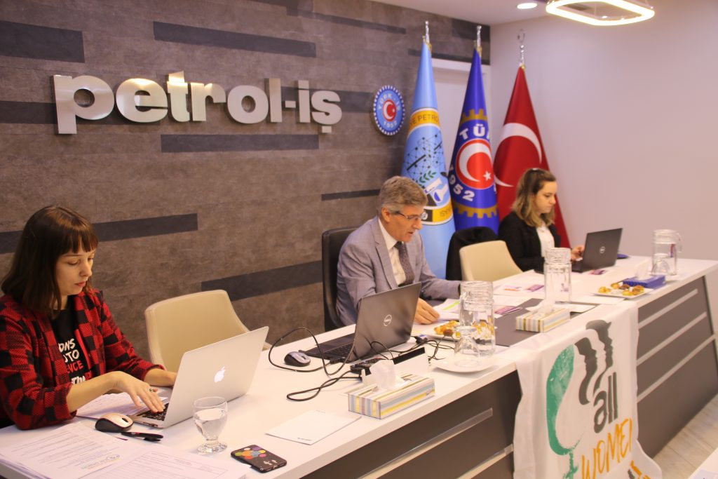 Genel Başkanımız Akyüz: “Şiddete ve tacize karşı kampanyalarımızı sürdüreceğiz”