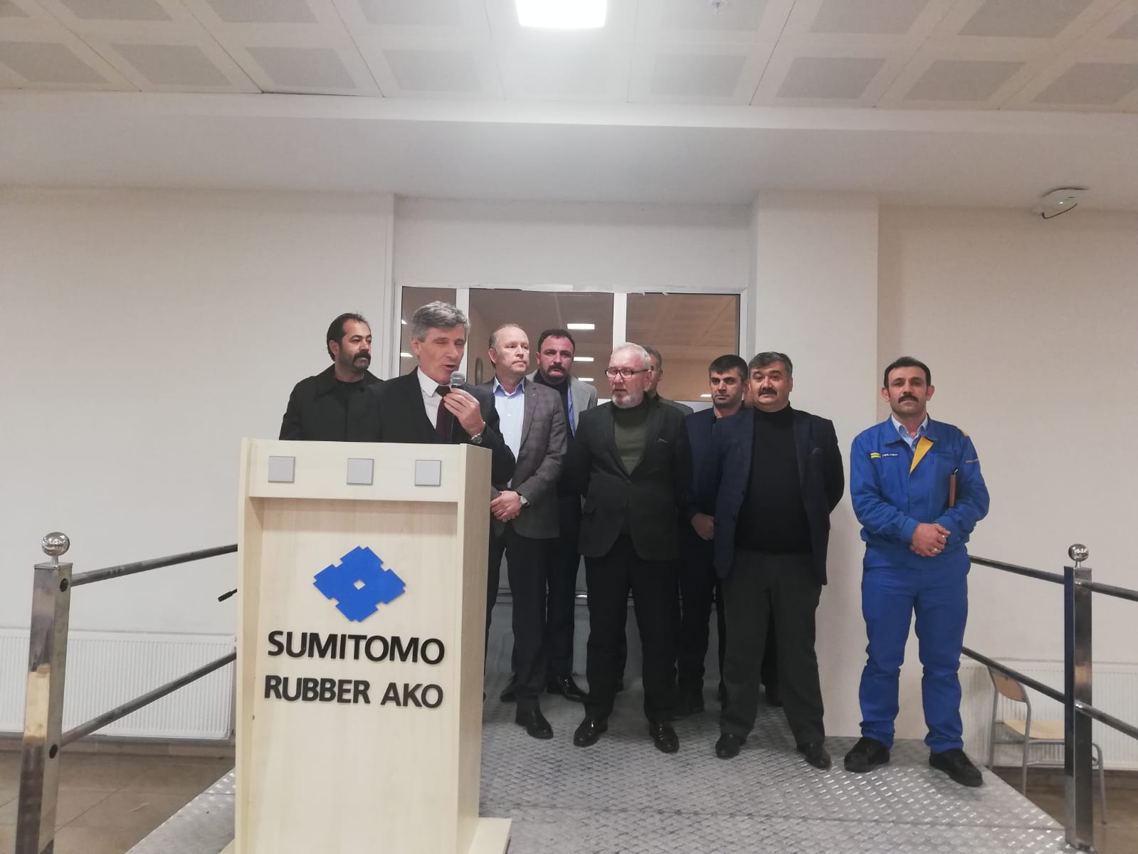 Merkez Yöneticilerimiz Sumitomo İşyerinde