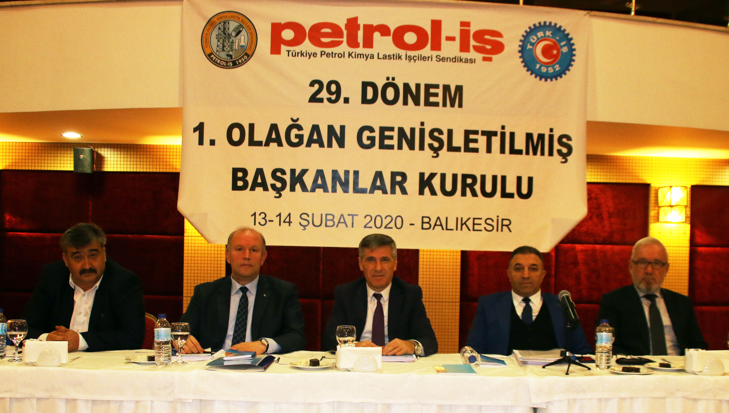 29.Dönem 1.Olağan Genişletilmiş Başkanlar Kurulu Toplandı