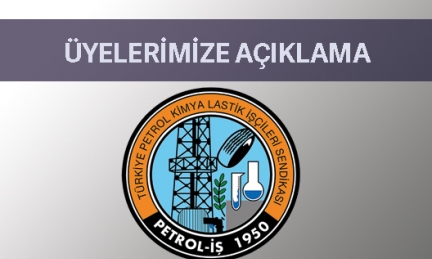 Üyelerimize Açıklama
