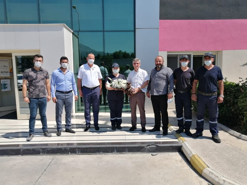 Genel Başkanımızdan Toyo Matbaa Mürekkepleri İşyerine Ziyaret