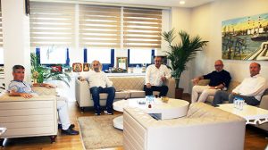 Eski Üyelerimizden Genel Başkanımıza Ziyaret