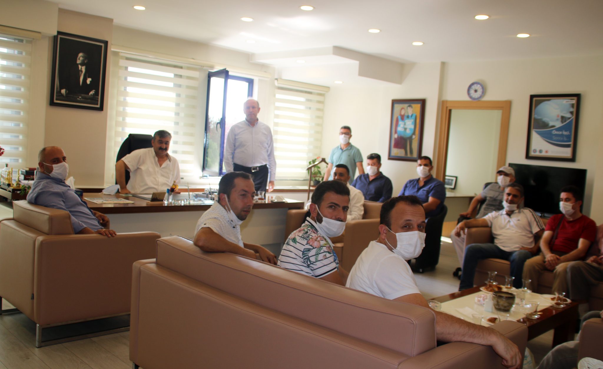 İstanbul Enerji İşyerinde Çalışan Üyelerimizden Ziyaret