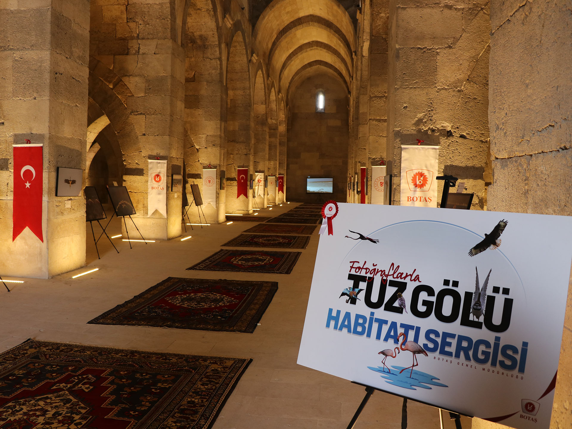 Ankara Şubemiz BOTAŞ'ın “Fotoğraflarla Tuz Gölü Habitatı” Sergisine Katıldı