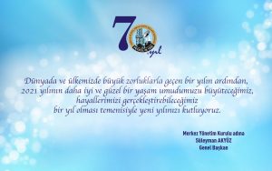 Yeni yılınızı kutluyoruz…