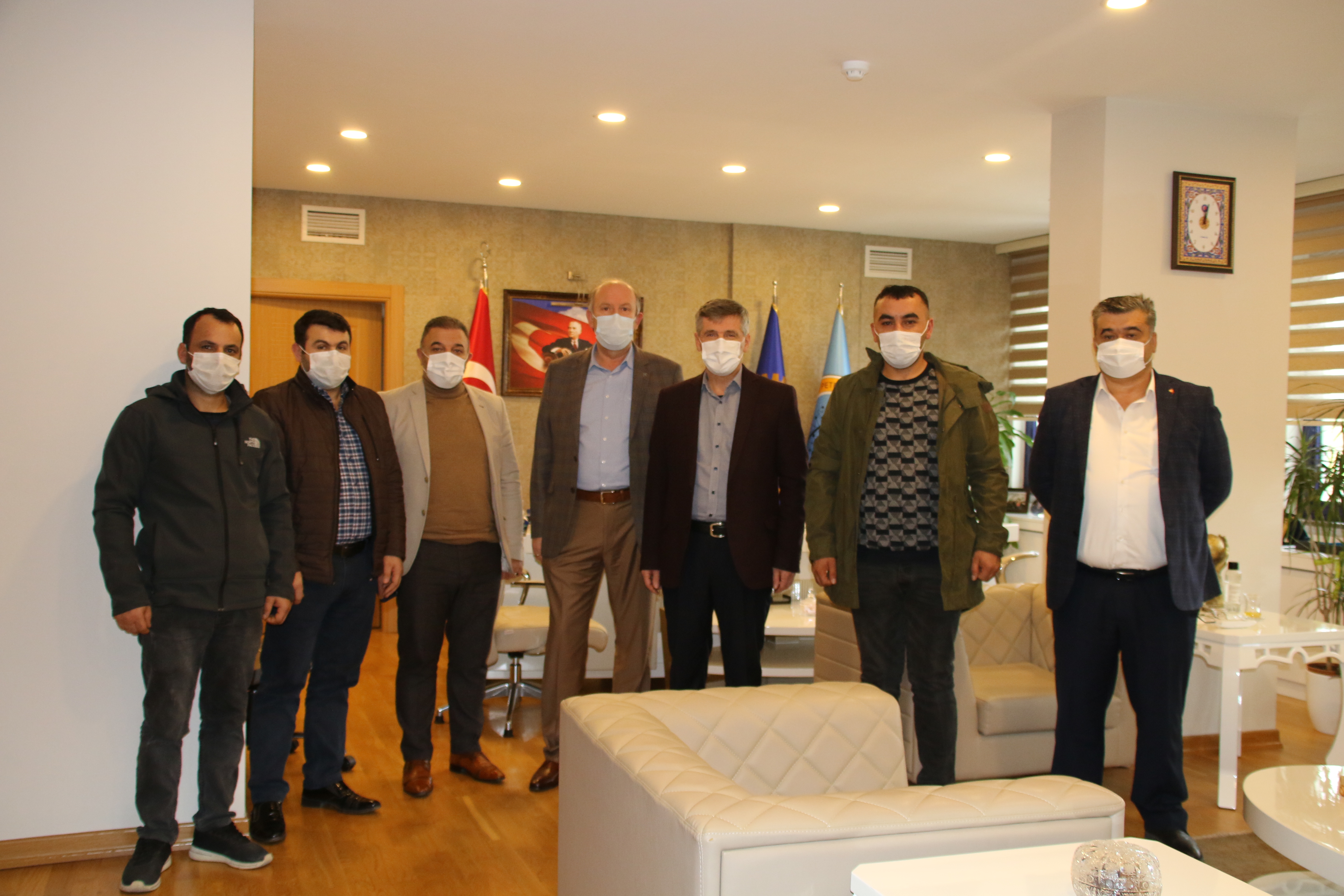 Nedex İşyeri Temsilcilerimizden Genel Başkanımıza Ziyaret