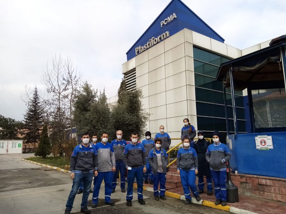 Bursa Şubemizde Örgütlü Plastiform Çalışanlarından Örnek Davranış