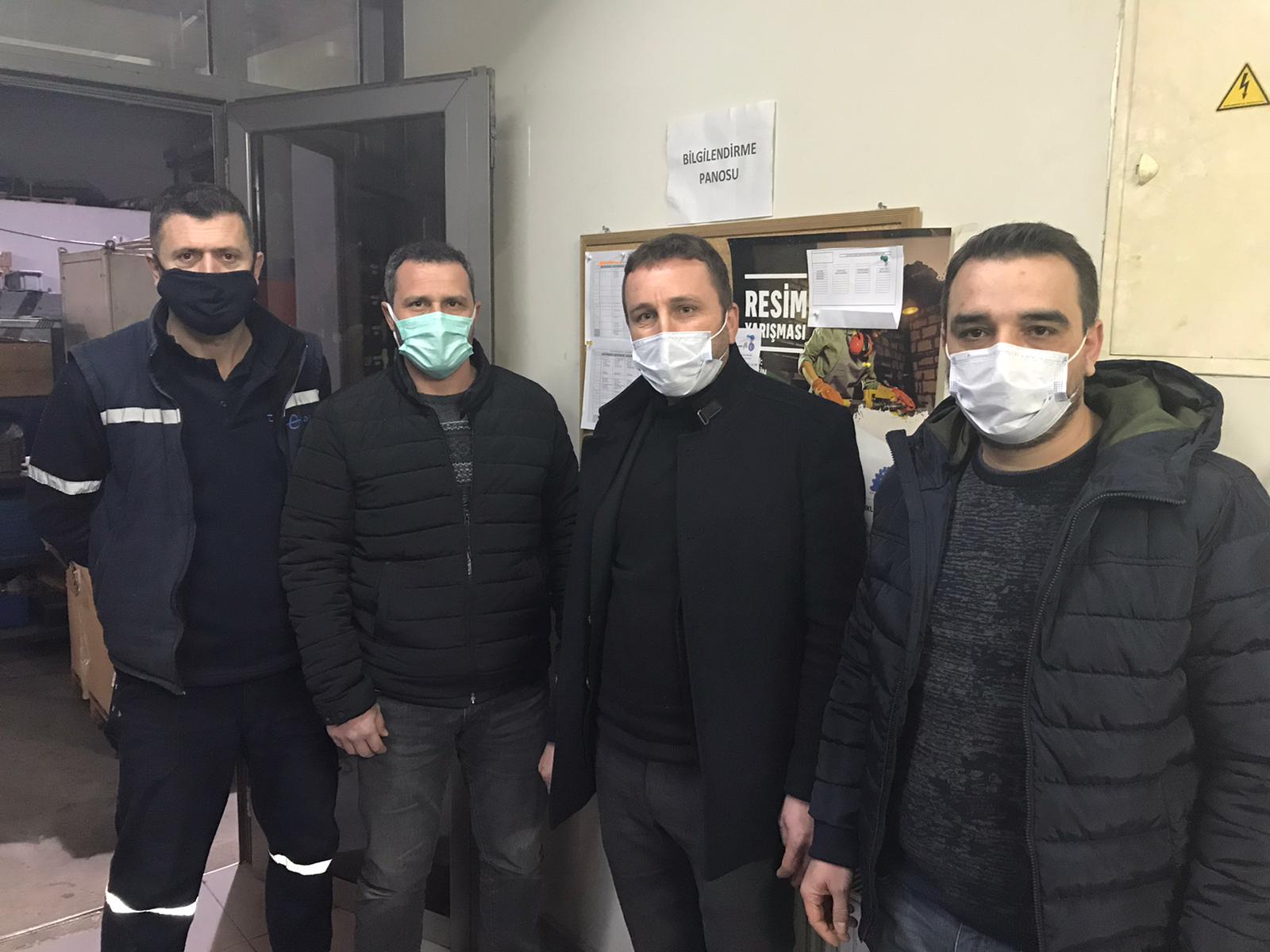 Bursa Şubemize Bağlı Aktaş’ta Grev İlanı Asıldı